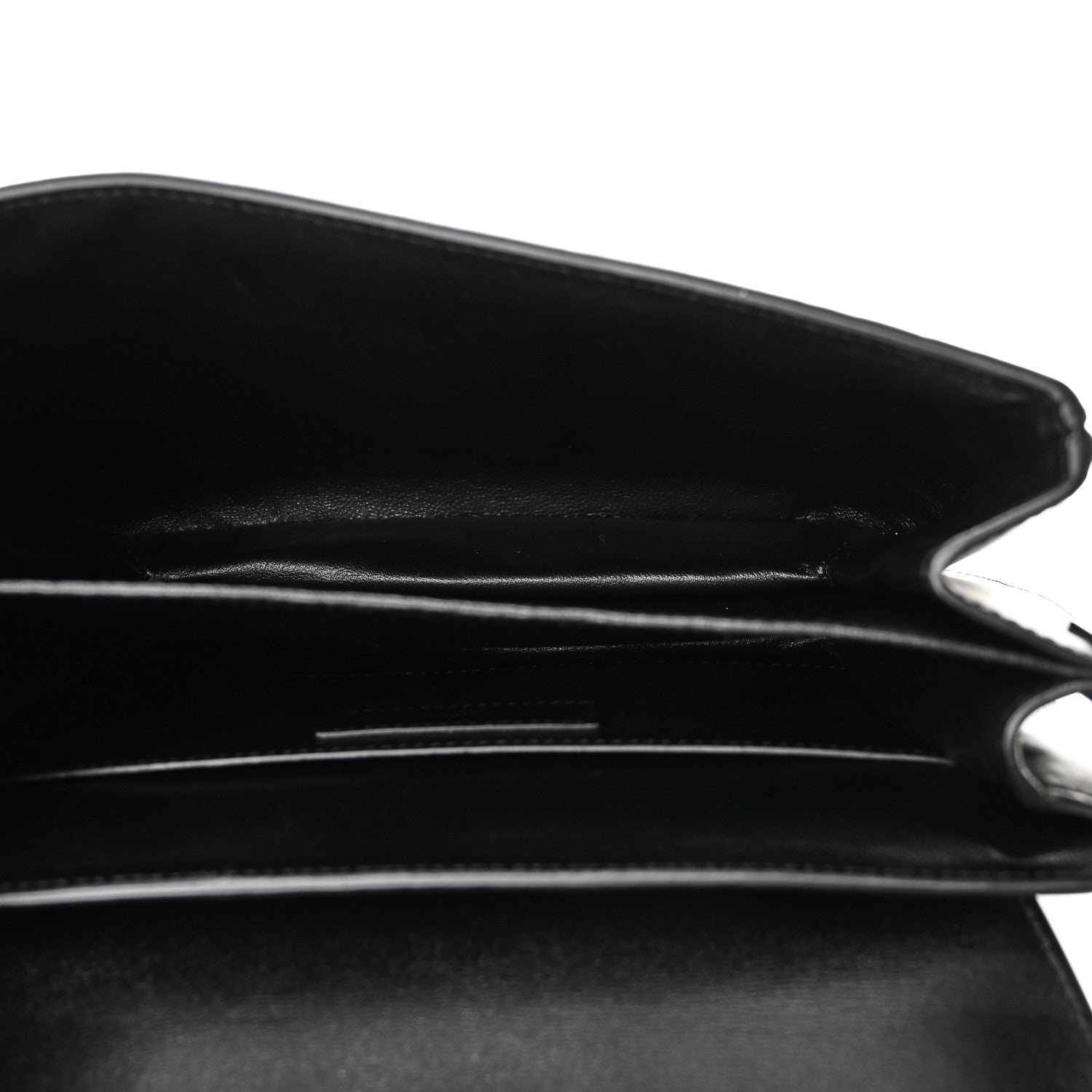 Saint Laurent Patent Embossed Small Le Monogramme Satchel Black 5 of 9
