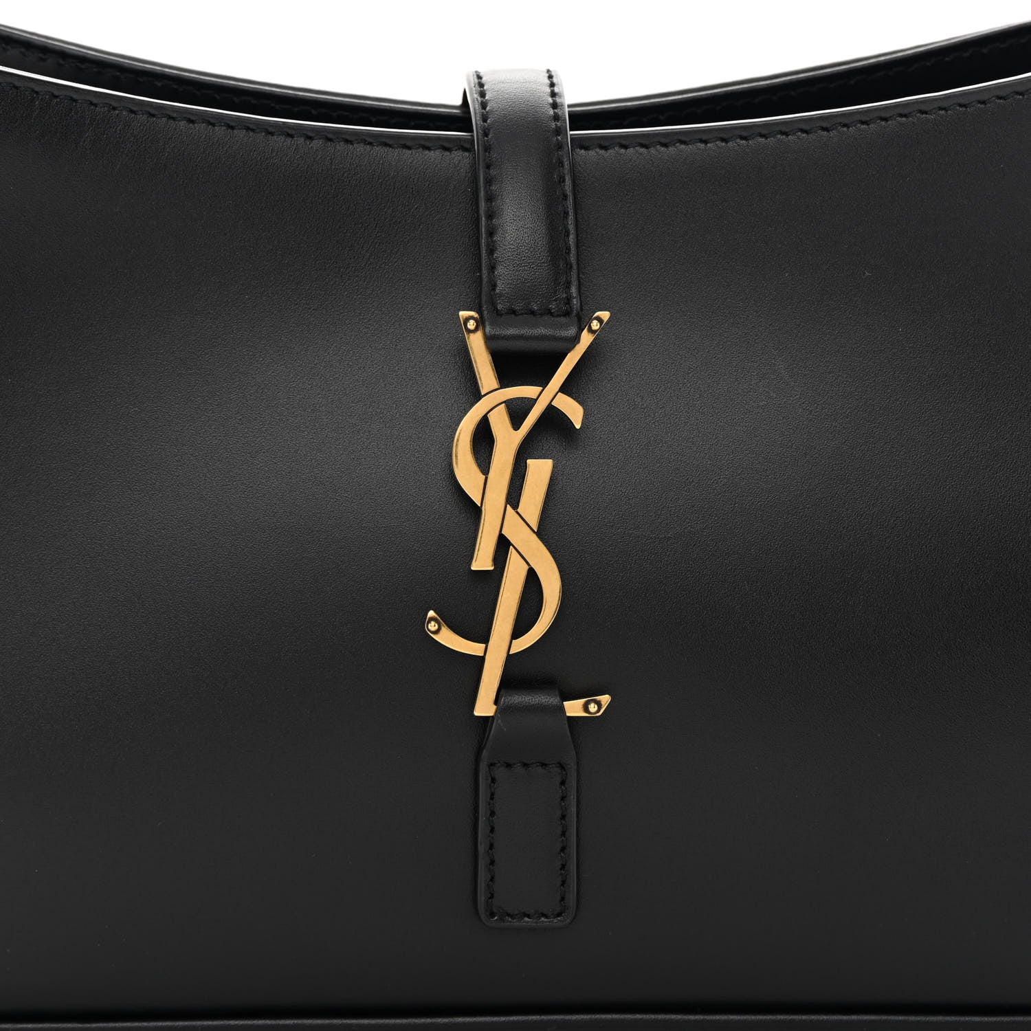 Saint Laurent Smooth Calfskin Le 5 A 7 Hobo Black 8 of 11