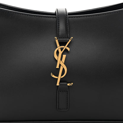Saint Laurent Smooth Calfskin Le 5 A 7 Hobo Black 8 of 11