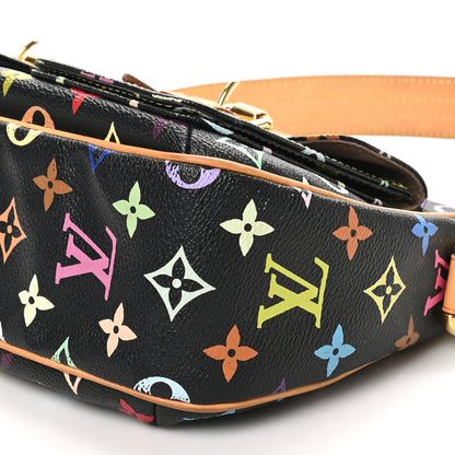 Louis Vuitton Monogram Multicolor Lodge PM Black 9 of 11