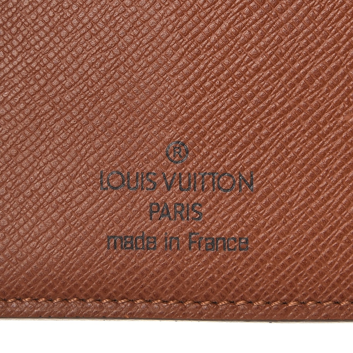 Monogram Porte Valeurs Checkbook Wallet