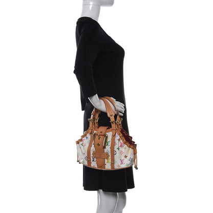 Louis Vuitton Monogram Multicolor Theda GM White 2 of 9