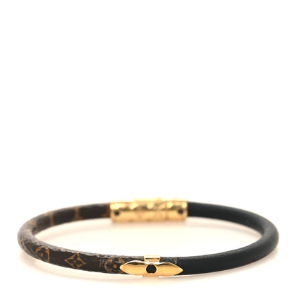 Louis Vuitton Monogram Daily Confidential Bracelet Black 3 of 5