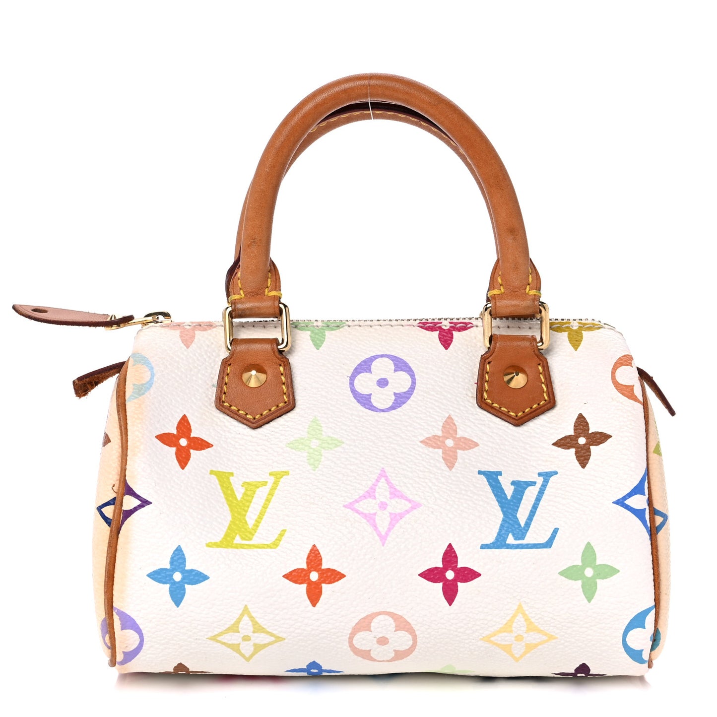 Monogram Multicolor Mini Sac HL Speedy White