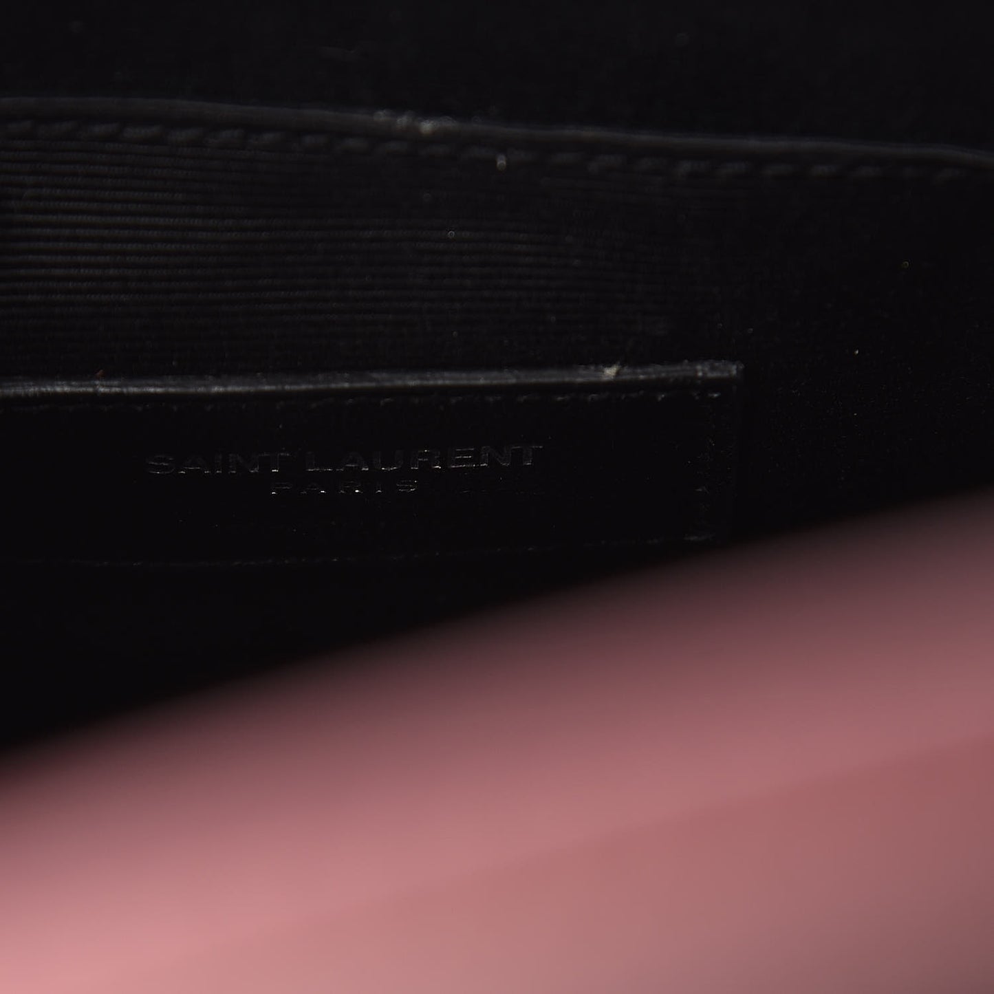 Grained Calfskin Baby Sac De Jour Dark Rose
