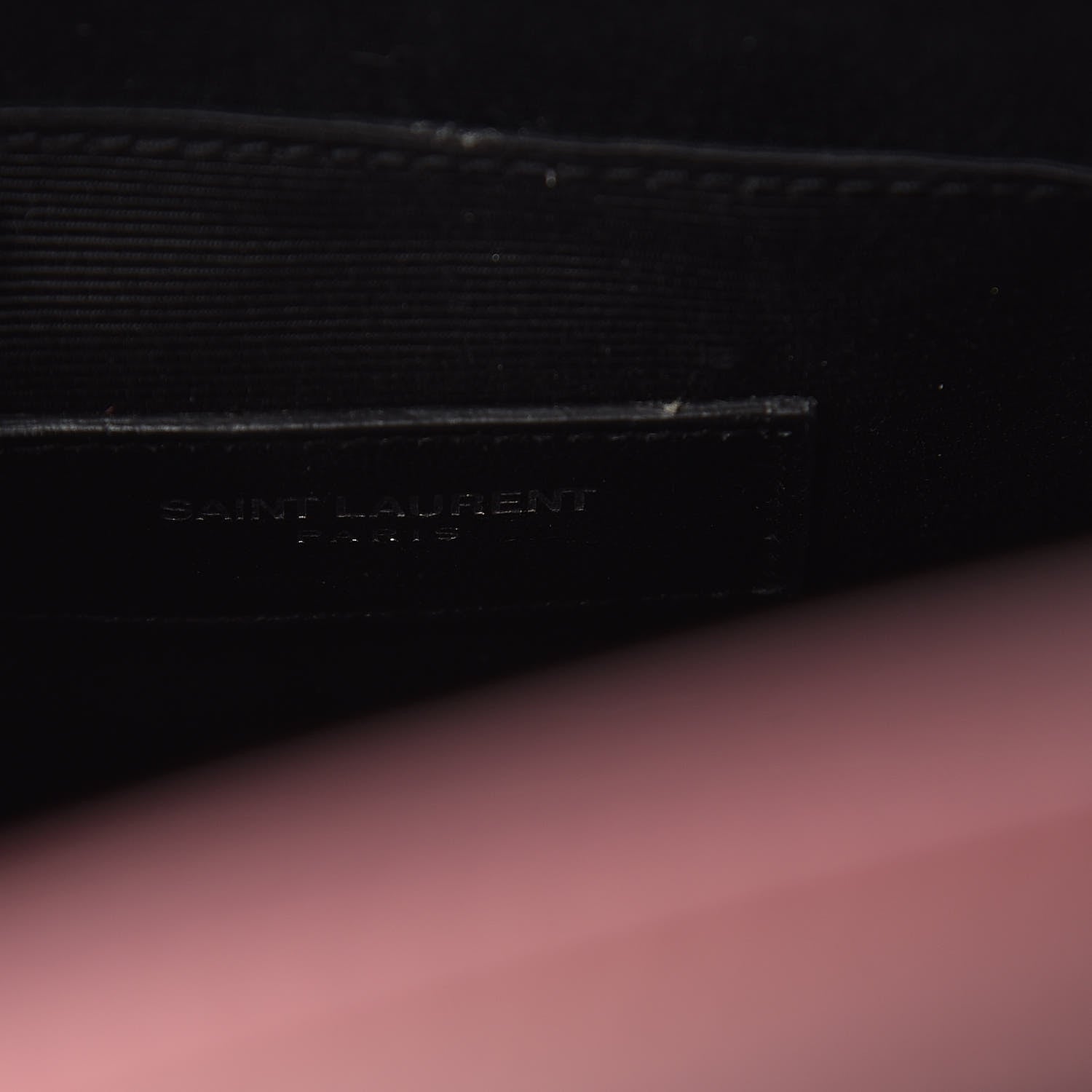 Saint Laurent Grained Calfskin Baby Sac De Jour Dark Rose 7 of 16