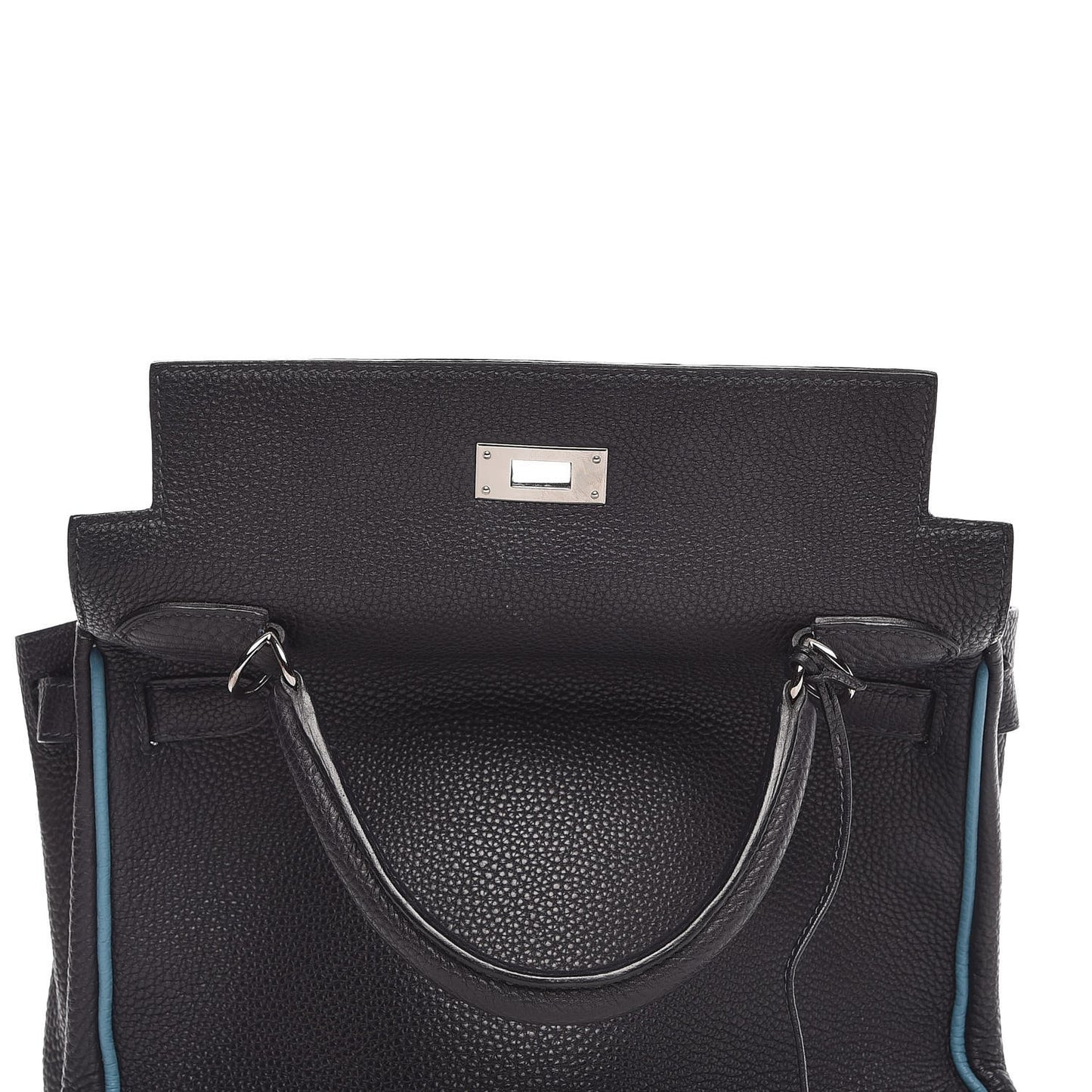 Togo Bi-Color Kelly Retourne 28 Indigo Blue Jean