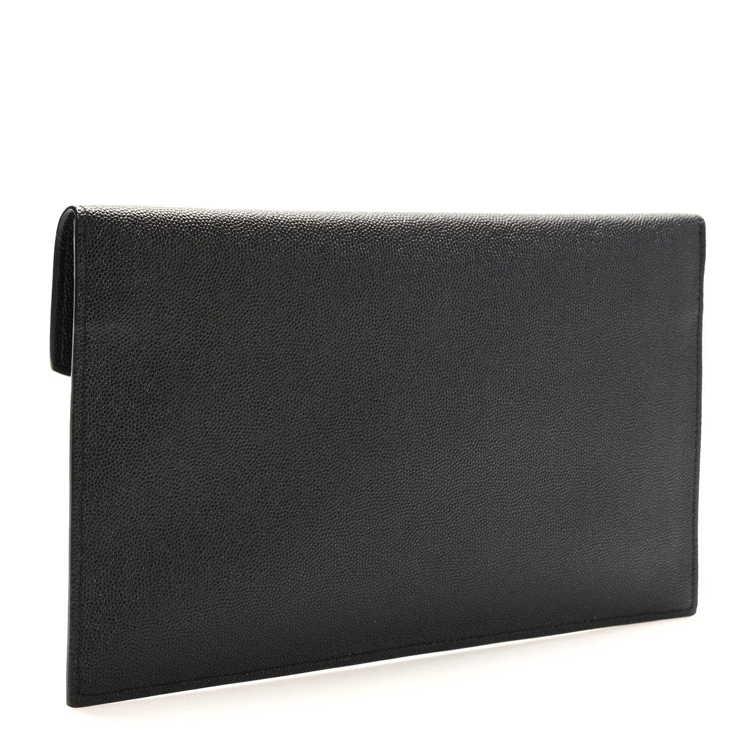 Saint Laurent Grain De Poudre Uptown Pouch Black 3 of 8