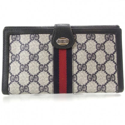Gucci Monogram Wallet Navy 1 of 9