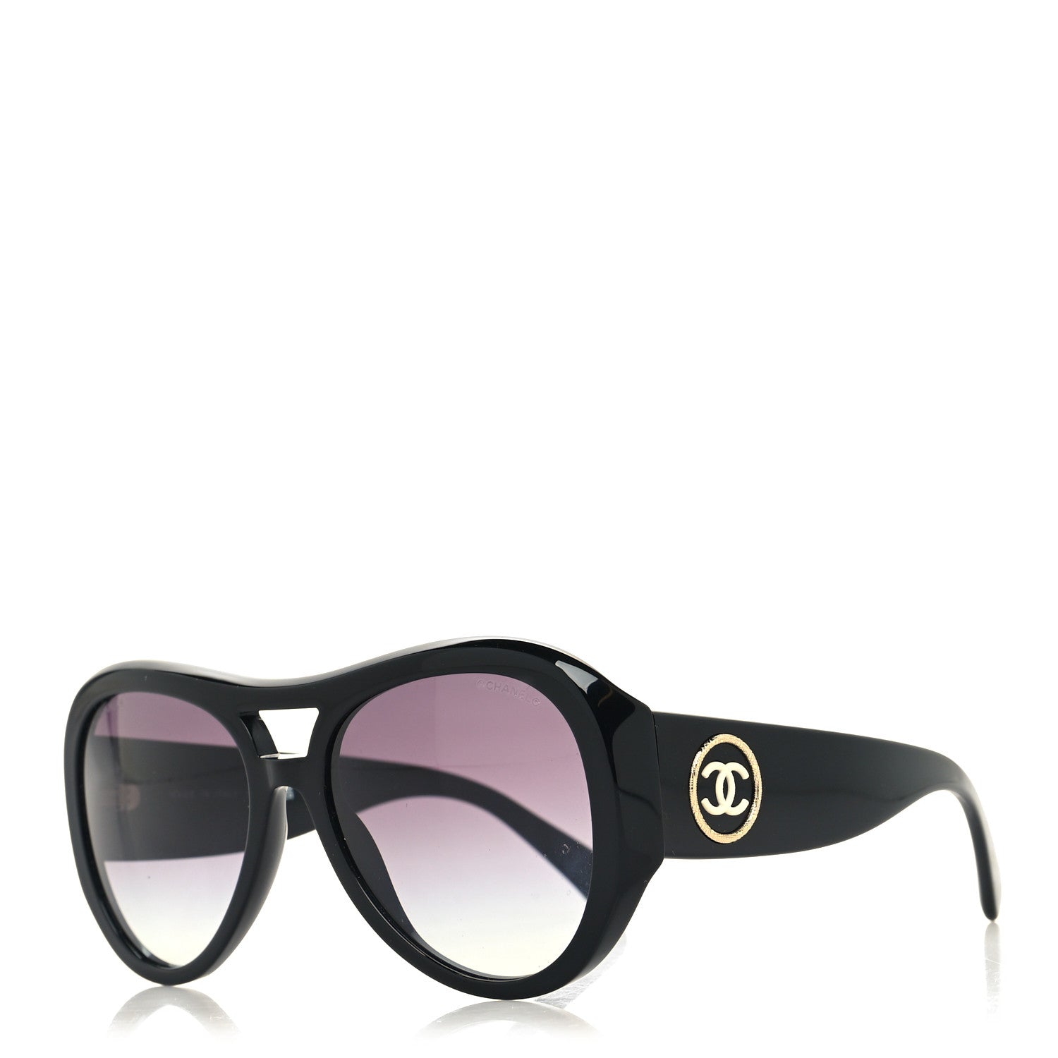 Chanel Acetate Sunglasses 5508 Black 1 of 8