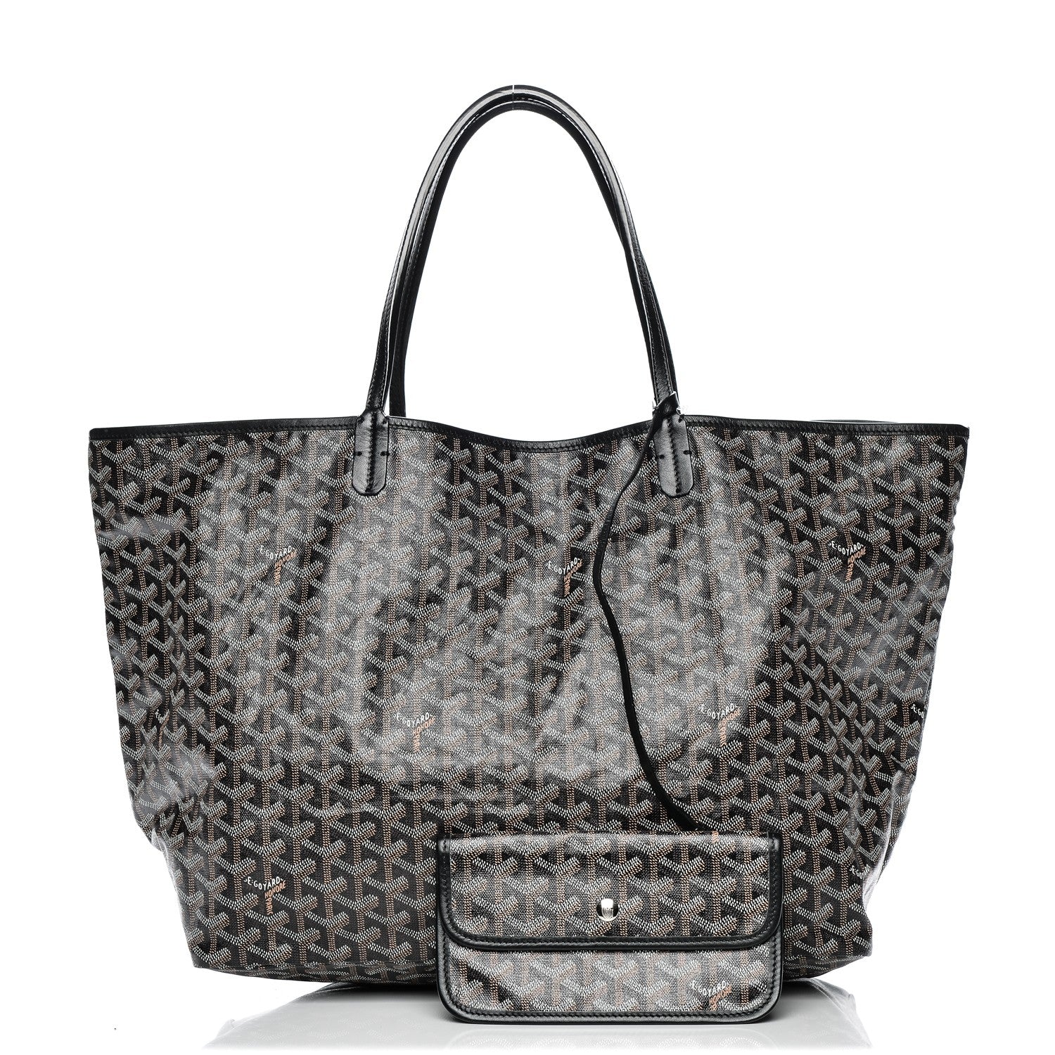 Goyard Goyardine Saint Louis GM Black 1 of 14