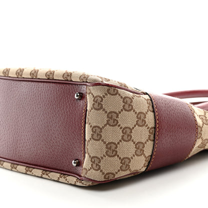Gucci Monogram Shoulder Bag Red 10 of 12