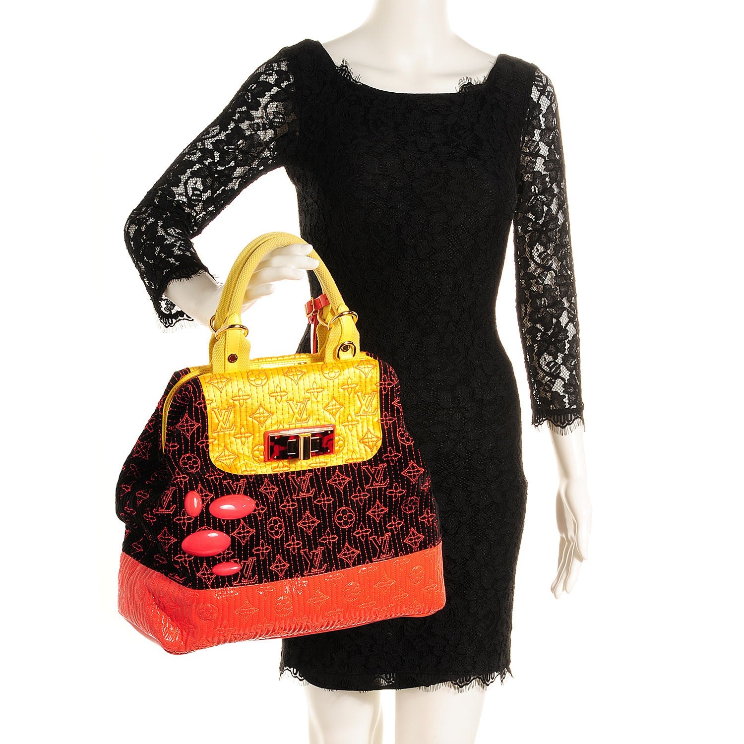 Louis Vuitton Richard Prince Firebird Motard Neon Noir 91795