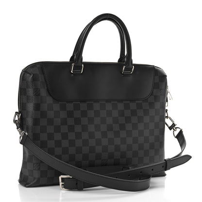 Louis Vuitton Damier Graphite Porte-Documents Jour 3 of 9
