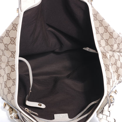 Gucci Monogram Pelham Medium Shoulder Bag White 8 of 8