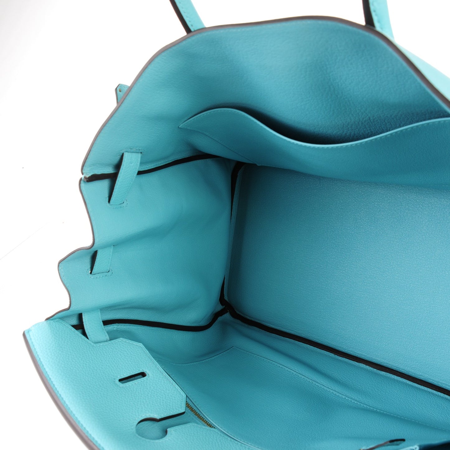 Togo Birkin 35 Bleu Atoll
