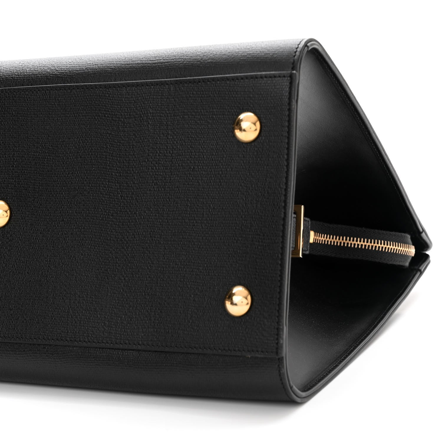 Saint Laurent Textured Calfskin Medium Classic Y Cabas Black 10 of 12