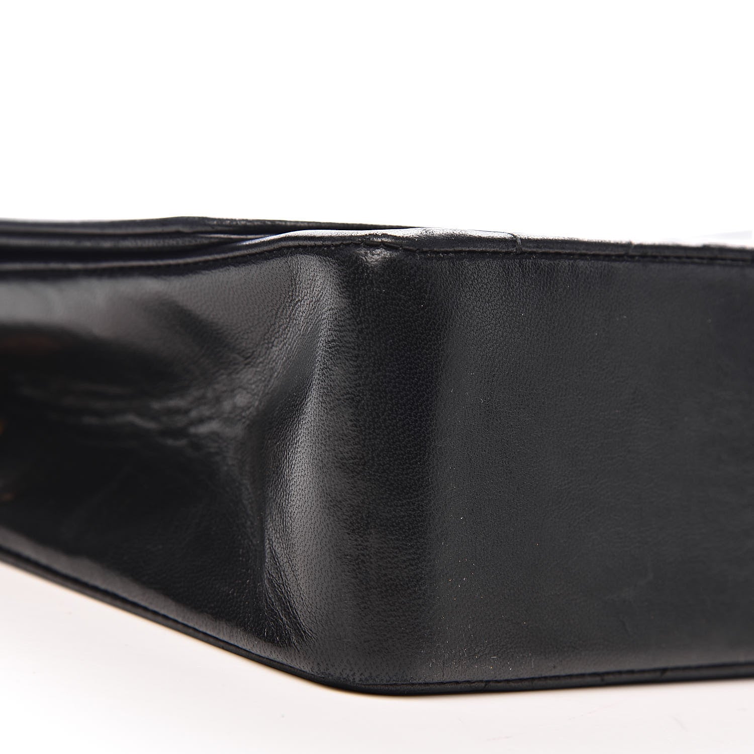 Chanel Lambskin Quilted Medium Single Flap Black 12 of 14