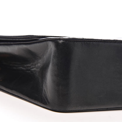 Chanel Lambskin Quilted Medium Single Flap Black 12 of 14