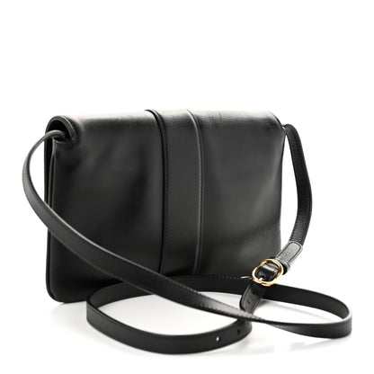 Gucci Vitello Palmellato Lux Small Arli Flap Shoulder Bag Black 3 of 10