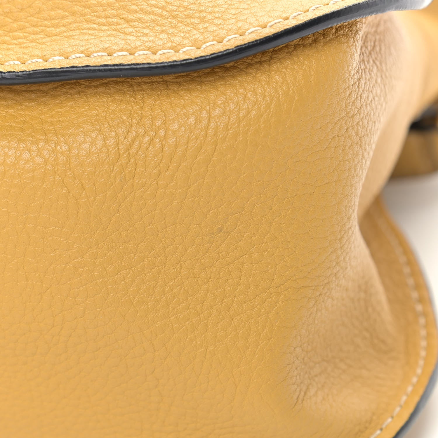 Chloe Calfskin Medium Marcie Satchel Curry Yellow 9 of 9