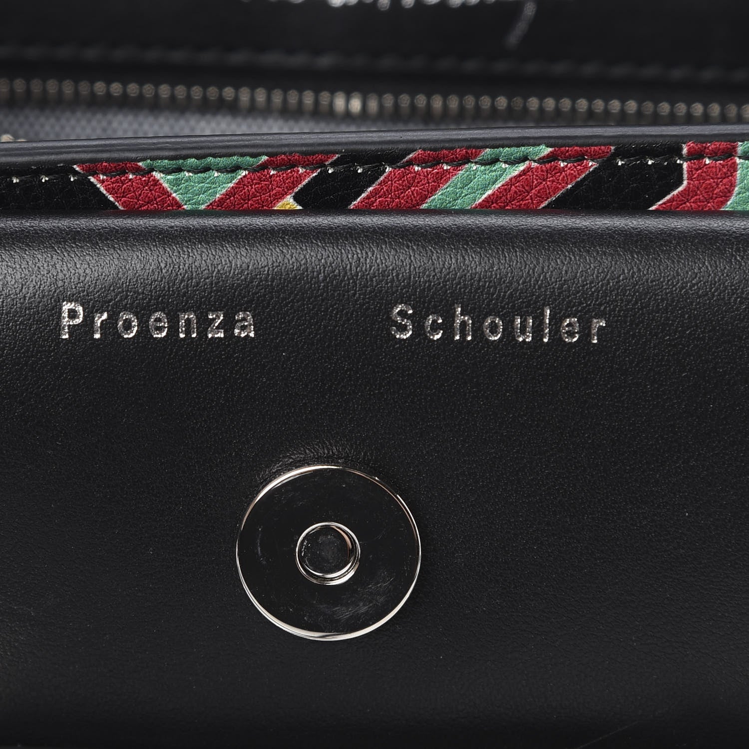 Proenza Schouler Calfskin Keith Haring Print Mini PS11 Classic Shoulder Bag Black Multicolor 6 of 11