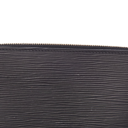 Louis Vuitton Epi Pochette Accessories 21 Black 7 of 9