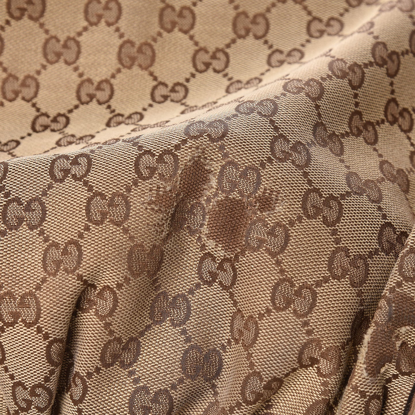 Monogram Large Jockey Hobo Beige
