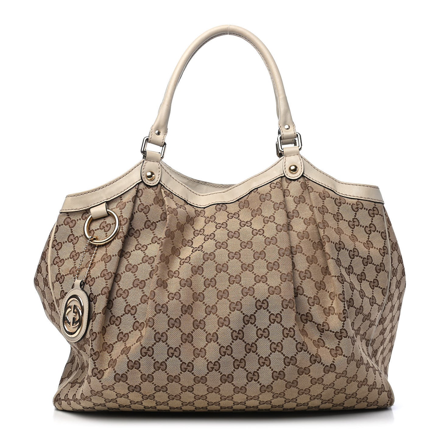 Monogram Large Sukey Tote Off White