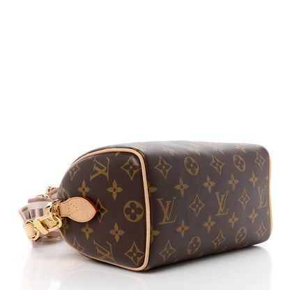 Louis Vuitton Monogram Speedy Bandouliere 20 Beige 4 of 10