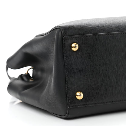 Fendi Vitello Elite Petite 2Jours Tote Black 8 of 10