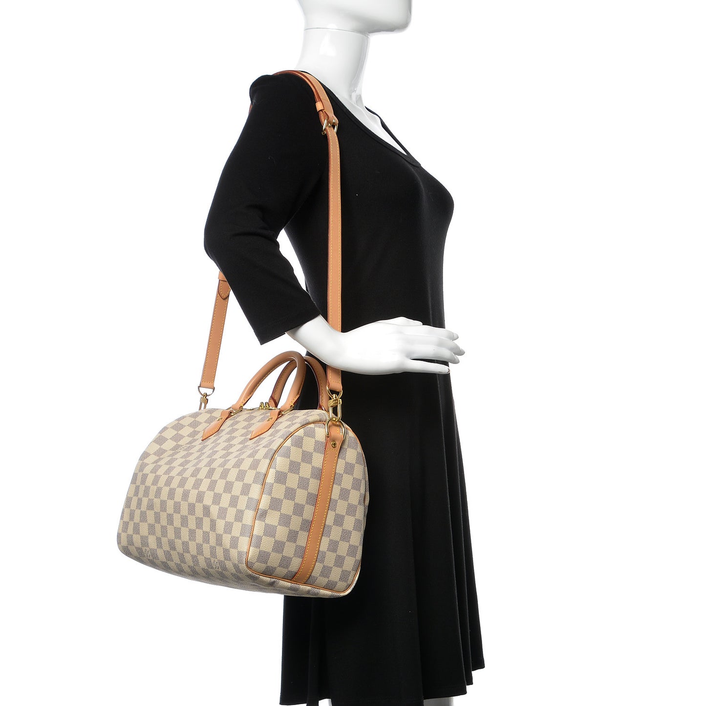 Damier Azur Speedy Bandouliere 30