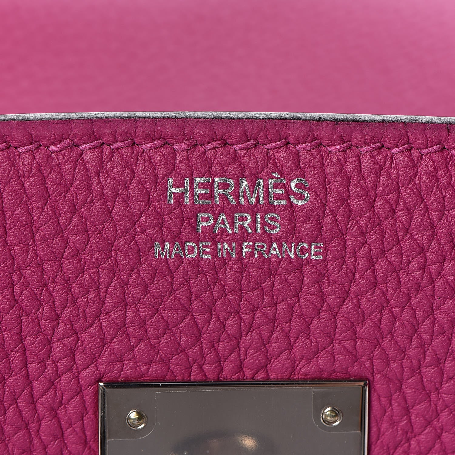 Hermes Togo Birkin 30 Rose Pourpre 20 of 38