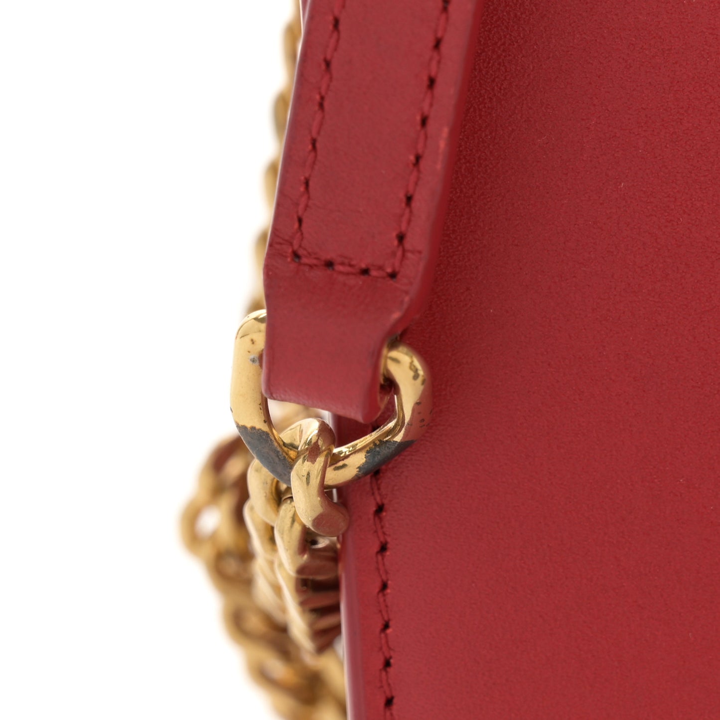 Smooth Calfskin Classic Monogram Kate Tassel Chain Wallet New Lipstick