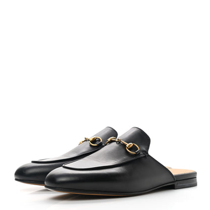 Gucci Calfskin Womens Princetown Slippers 38 Black 3 of 7