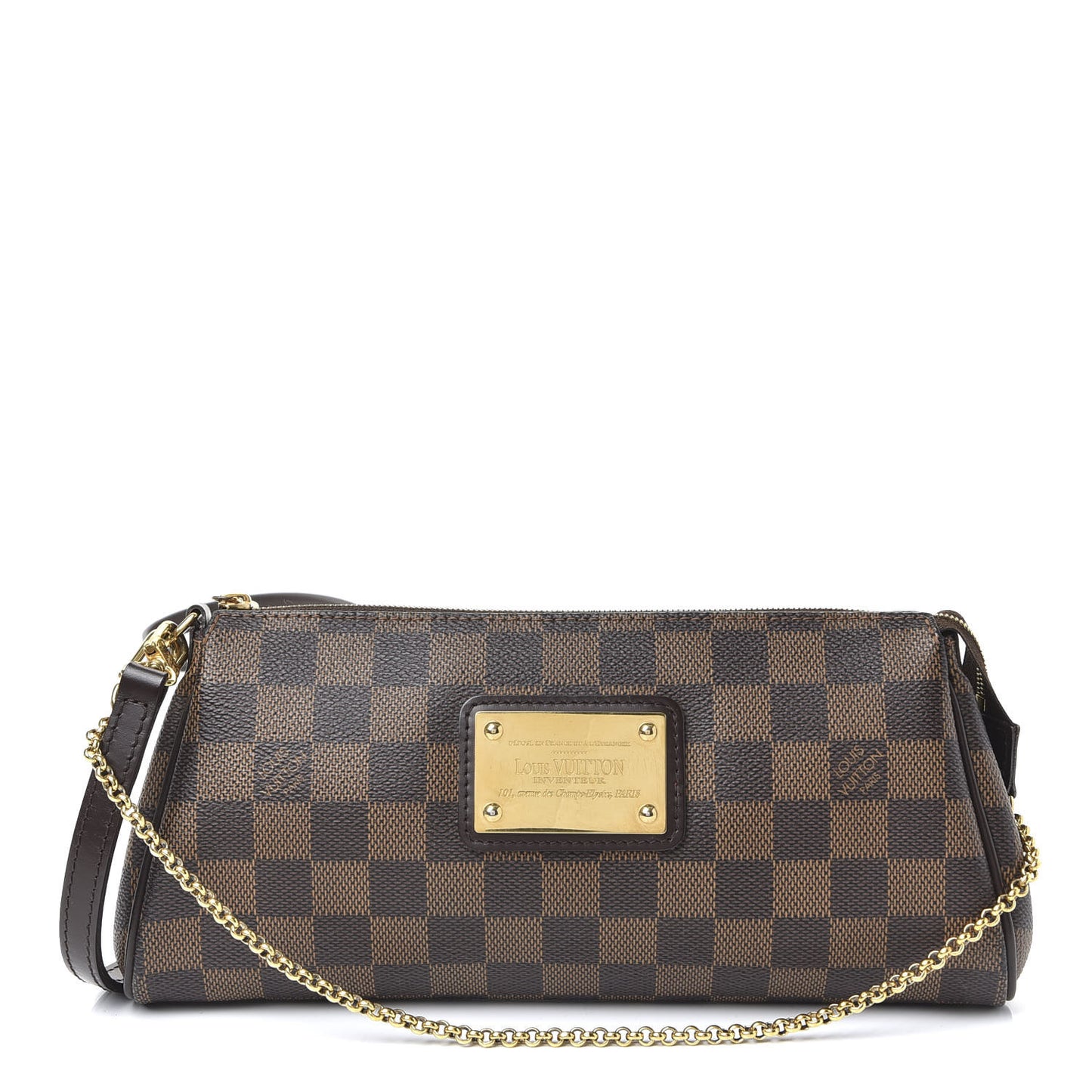 Damier Ebene Eva Clutch
