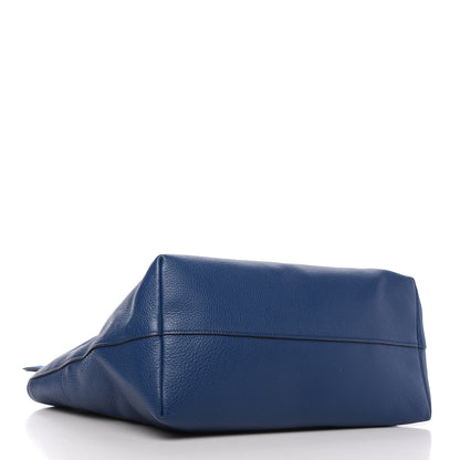 Prada Vitello Phenix Zip Shopping Tote Bluette 3 of 9