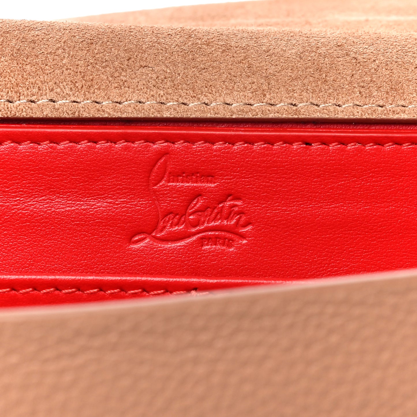 Veau Velours Calfskin Vero Dodat Clutch Cannelle