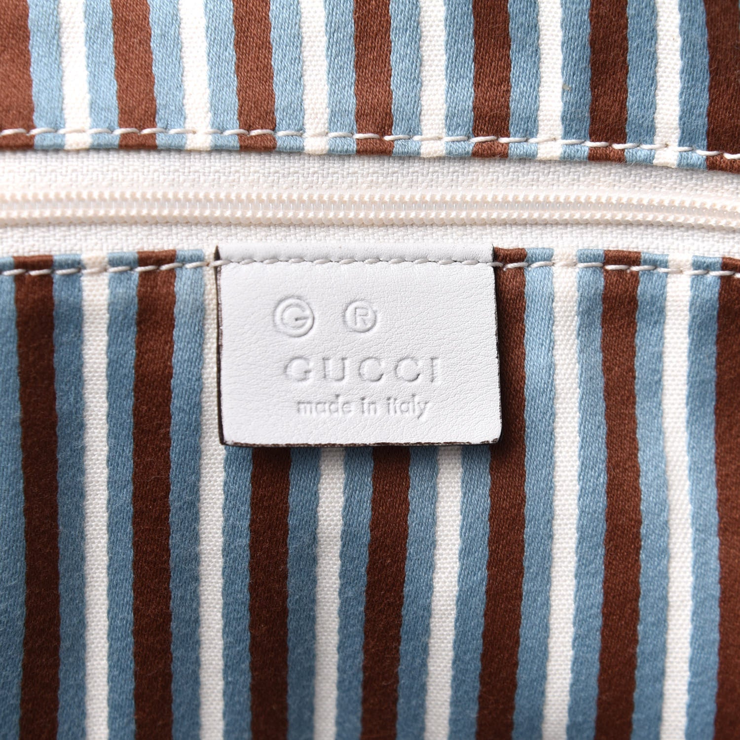 Gucci Monogram Tote Turquoise White 6 of 11