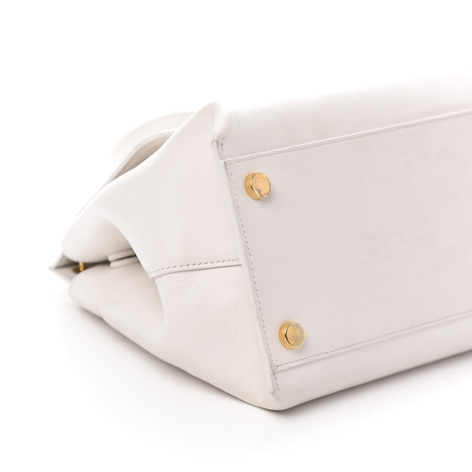 Tom Ford Calfskin Natalia Shoulder Bag Chalk 6 of 10