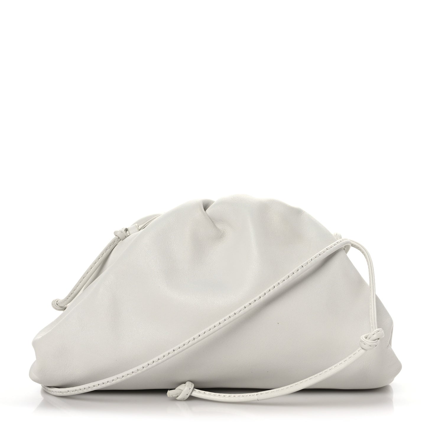 Butter Calfskin The Mini Pouch Chalk