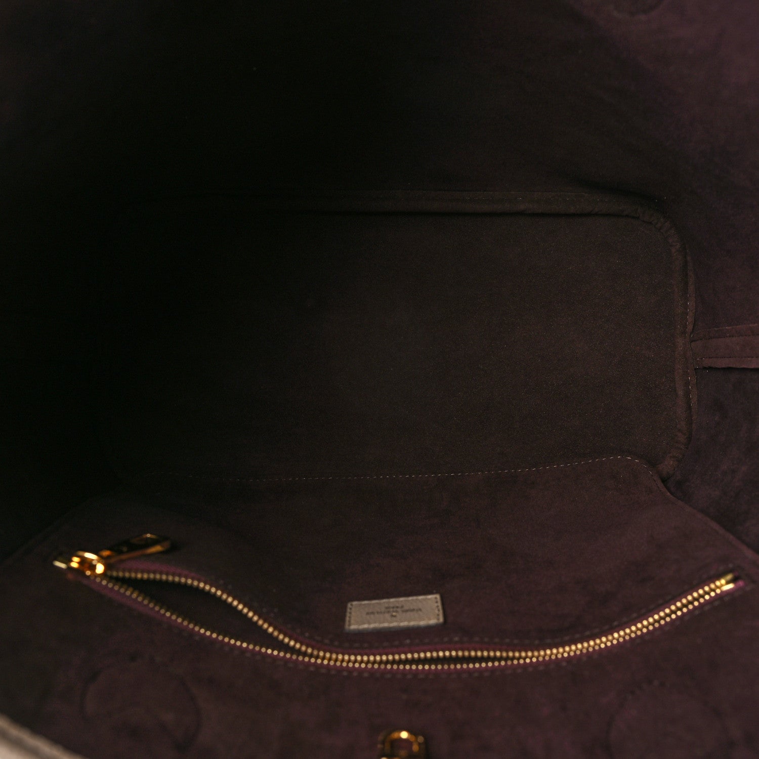 Louis Vuitton Empreinte Monogram Giant Neverfull MM Tourterelle 6 of 9