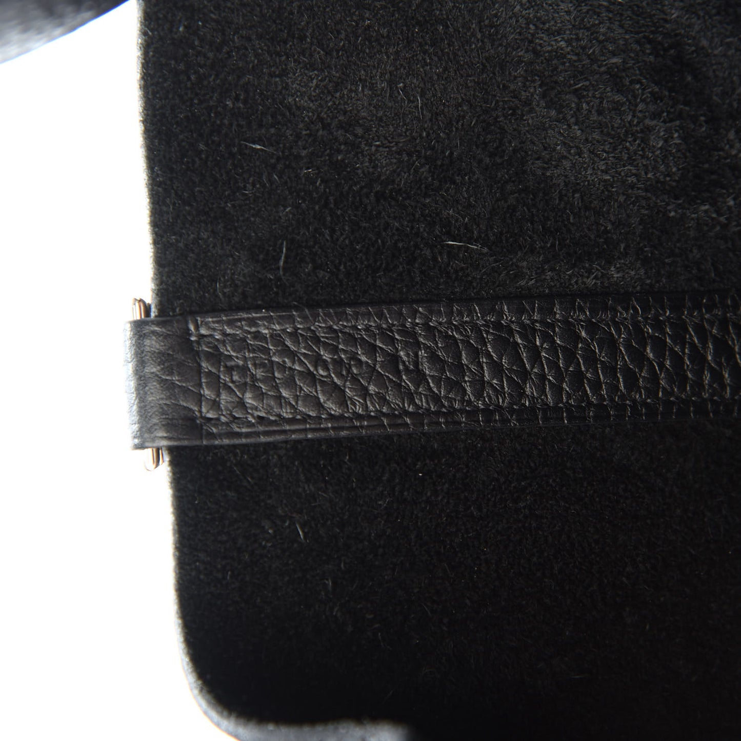 Taurillon Clemence Picotin Lock 22 MM Black