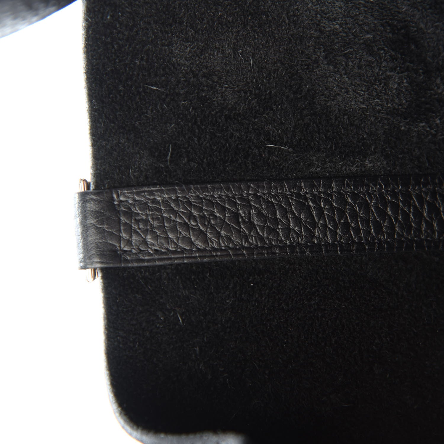 Hermes Taurillon Clemence Picotin Lock 22 MM Black 7 of 10