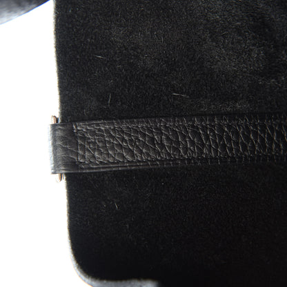 Hermes Taurillon Clemence Picotin Lock 22 MM Black 7 of 10