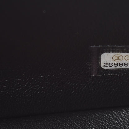 Chanel Lambskin Quilted Mini Square Flap Black 7 of 10