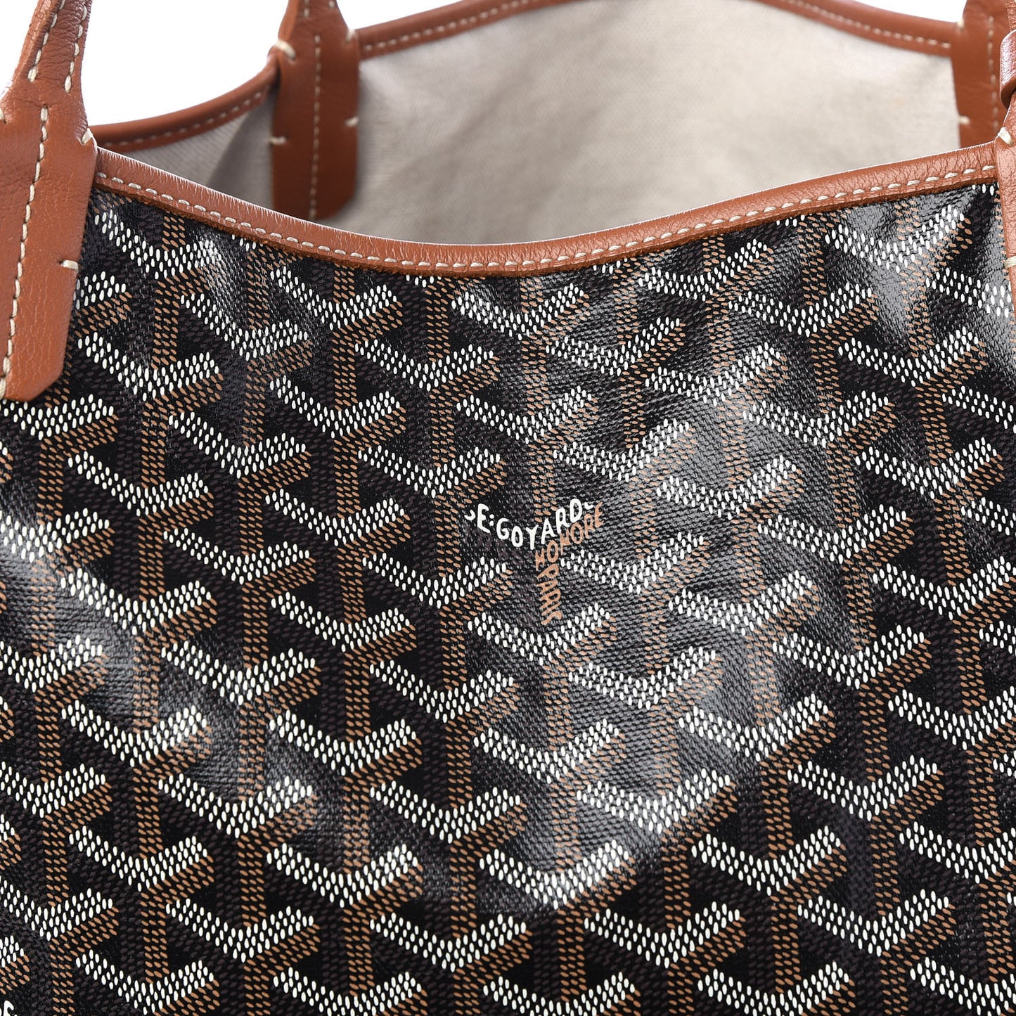 Goyardine Saint Louis GM Black Gold