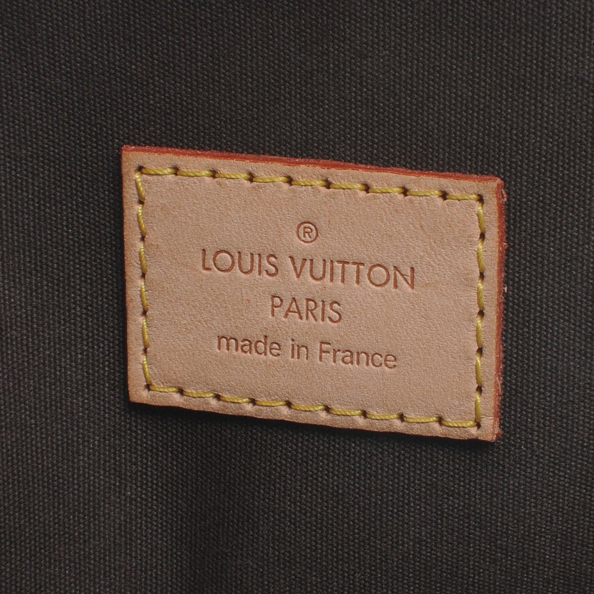 Louis Vuitton Vernis Alma GM Vert Bronze 6 of 7