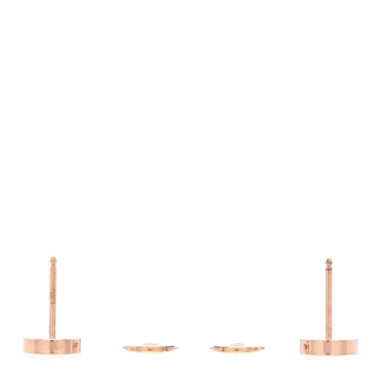 Cartier 18K Pink Gold LOVE Earrings 3 of 5