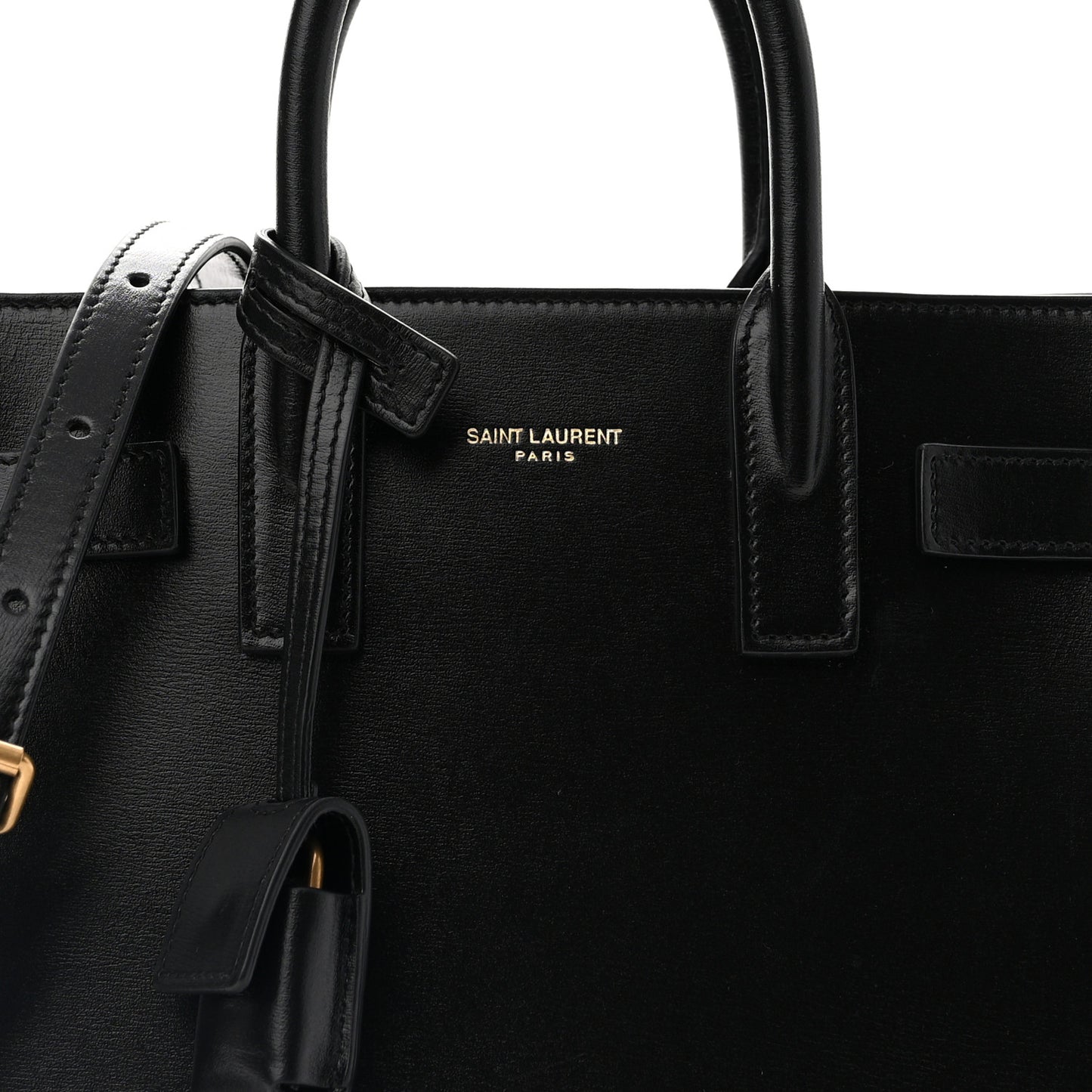 Calfskin Nano Sac De Jour Black